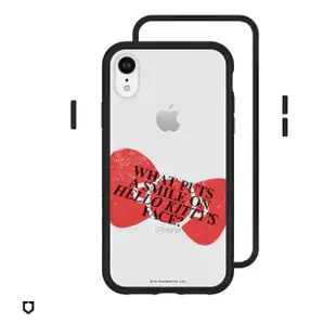 【RHINOSHIELD 犀牛盾】iPhone XR Mod NX邊框背蓋手機殼/Hello Kitty的蝴蝶結(Hello Kitty手機殼)