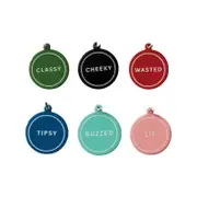 Cellar Tonic Saying Wine Charm