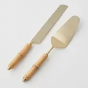 Pilbeam Living Bambu Cake Servers Set of 2