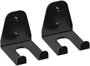 Snblzhef 2PCS Barbell Hanger,Double Hook Garage Gym Bar Wall Rack,Vertical Barbell Mount Rack,Commercial or Home Gym Accessory