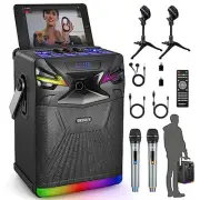 GPSK-1 DSP Bluetooth Karaoke Machine with Live Streaming Function, Portable PA