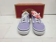 Vans Old Skool Lavender Suede Low Top Purple Shoes Sneakers Size 13.5 Youth