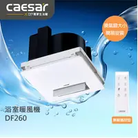 在飛比找蝦皮購物優惠-【精選商品】CAESAR 凱撒衛浴 浴室暖風機 DF260 