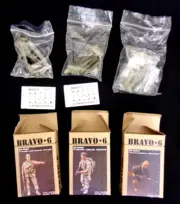 3x BRAVO6 US + Vietcong, Vietnam war Platoon 1/35 resin figures
