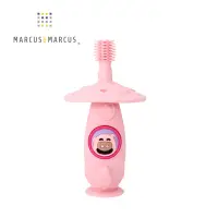 在飛比找博客來優惠-【MARCUS＆MARCUS】360度矽膠固齒訓練牙刷-粉紅