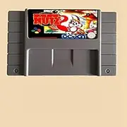 Royal Retro Mr. Nutz 16 bit Big Gray Game Card For USA NTSC Game