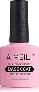[AIMEILI] Gel Nail Polish Soak Off UV LED - Base Coat 10ml