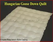 QUEEN SIZE 95% HUNGARIAN GOOSE DOWN QUILT DUVET WINTER ULTIMATE WARMTH
