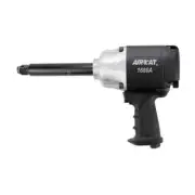 Aircat 1680-A-6 3/4" XTREME DUTY Twin Hammer Impact Wrench with 6 Ext. Anvil