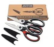 Ultra Sharp Premium Heavy Duty Kitchen Shears and Multi Purpose Scissors (Pac...