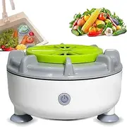 Seattleget Efficient Portable Fruit and Vegetable Washers, Ultrasonic Automatic Fruit Washing Machine Powerful Offer, for Cleaning Fruits, Vegetable, Meat (C,1PCS)