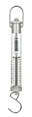 Newton Force Meter Spring Scale - Max Capacity 30N, 3Kg, Dual Scale Labeled