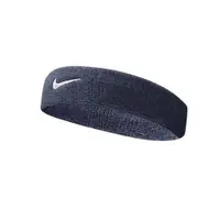 在飛比找蝦皮商城優惠-Nike 頭帶 Swoosh Headband 深藍 白 毛