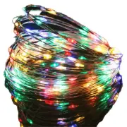 NNEOBA 30M USB LED String Lights Copper Silver Wire Garland Light Waterproof - M