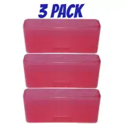 MTM Slip-Top 20 Round Rifle Ammo Box 3PK 308 30-06 270Win Clear Red J20-L-29-3PK