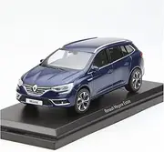 Scale Finished Model Car 1:18 for Renault Megane Estate 2016 Diecast Alloy Car Model Adult Collection Souvenir Display Miniature Replica Car