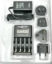 Ansmann Powerline 4 Light Professional AA, AAA Battery Charger With USB Port
