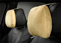 在飛比找露天拍賣優惠-【威能汽車用品】3D麂皮絨舒適頭枕