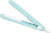 Curling Flat Iron Travel Size - Short Hair Curling Iron 2 In 1 Curling Wand, Flat Iron Hair Straightener Travel Hair Straightener Portable Hair Curler For Curly Hair Straighten, 17x3cm