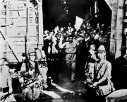 New 8x10 World War II Photo: Surrender of American Troops at Philippines, 1942