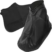 ibasenice Silicone Shoe Covers Elastic Rain Shoe Protectors for Men Women Durable Non Slip Boot Covers for Outdoor Activities