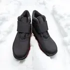 Toe Warmers Canada Boots ACTIVE Low Cut 7W Wide Black Waterproof Hook Loop New