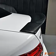 Renntech Style Carbon Trunk Lip Spoiler for Mercedes-Benz C204 Coupe & C63 AMG