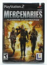 Mercenaries Playstation 2 PS2 - Sealed Y-Folds - 2005