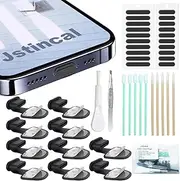 USB C Dust Plug, Anti-Lost USB C Plug Cover New Type C Port Plug for 15 16 Pro Max... iPad Air Pro Mini, Cell Phone Charging Port(10pcs ﻿