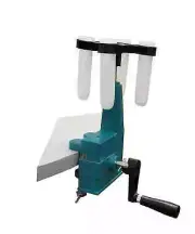 Centrifuge Machine Hand Crank Table Mounted With 4 Bucket Tube Metal Body