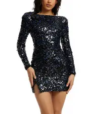 Dress the Population Nathalia Sequined Mini Dress