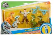 Fisher Price Imaginext Jurassic World Dinosaur NEW Raptor Trainer Owen gift set