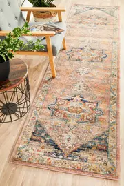 Bequest Heirloom Salmon Runner Rug