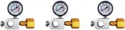 3 Set of W21.8-14 Quick Connect Adaptor Refill Station Adapter Refill Adapter Soda CO2 Refill Adapter Carbonator Soda Convenient, 3Set