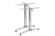 Bolero Aluminium Twin Leg Table Base (Pack of 2) - Cafe Table Bases (GH985) - GH985