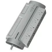 PANAMAX PM8-EX 8-Outlet PowerMax PM8-EX Surge Protector (without Satellite &...