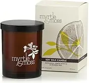 Myrtle and Moss Mandarin, Lemon Myrtle & Orange Peel Candle