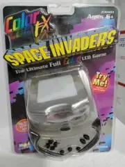 Space Invaders Color FX Pop-up Handheld LCD Game RARE NEW!!!