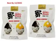 2 BAGS The Snak Yard Flavored Quail Eggs 54 - 0.26oz packs