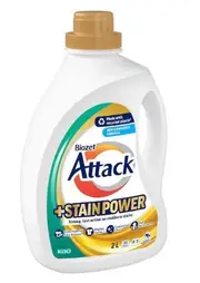 Biozet Attack Plus Stain Power Laundry Liquid 2L