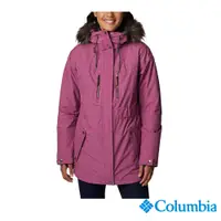 在飛比找PChome24h購物優惠-Columbia 哥倫比亞 女款-OT防水極暖兩件式外套-紫