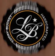 USA Plastic Lined Beer Crown Bottle Cap: Lucky Bucket Brewing (pry)