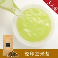 在飛比找樂天市場購物網優惠-【辻利茶舗】松印玄米茶茶葉 5入組/團購價/免運～完美融合米