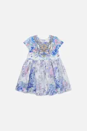 BABIES JERSEY TULLE DRESS TUSCAN MOONDANCE