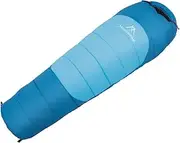 zolyet Camping Sleeping Bag Portable W Thickened Warming Sleeping Bag Light-Weight Cotton Sleeping Bag Orange