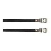 Toe Straps Sunlite Road Leather Black