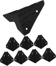 UPKOCH Stage Protectors 8 Pcs Plastic Amp Corners Protector Speaker Edge Guards Furniture Edge Guards for Cabinet Desk