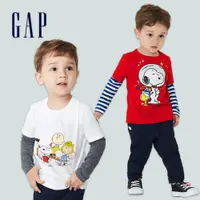 在飛比找蝦皮商城優惠-Gap 男幼童裝 Gap x Snoopy史努比聯名 寬鬆假