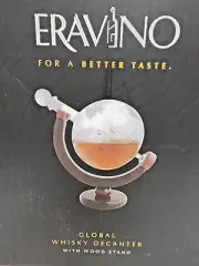 Eravino Whiskey Decanter Hand Blown Glass Aerating Decanter 700 ml 30 oz