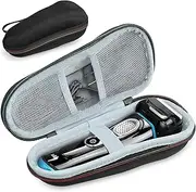 Razor Case - Electric Shaver Case for Braun Series 3/3s/5/5s/5 Pro/6/6s/7/7s/7 Pro/8/8s/8 Pro/8 Pro+/9/9s/9 Pro/9 Pro+,Razor Case Travel,EVA Hard Razor Case for Travel,Shaver Case for Men